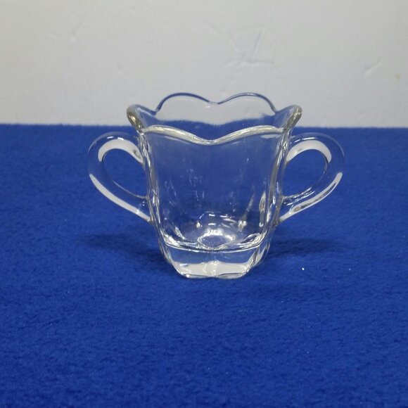 Duncan & Miller Canteberry 3 pc Open Sugar Creamer With Tray Set Individual Size - Picture 5 of 10